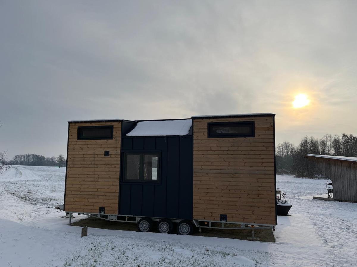 Tinyhouse -Reset Im Vilstal -Zurueck Zum Ursprung Apartment Aldersbach Bagian luar foto