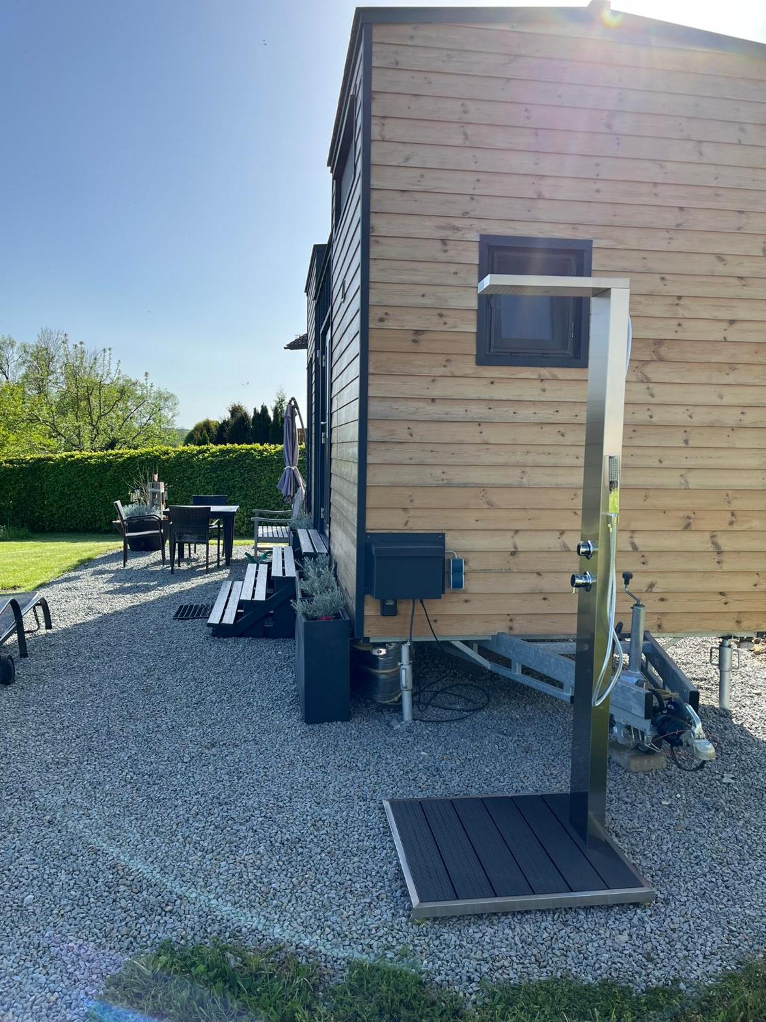 Tinyhouse -Reset Im Vilstal -Zurueck Zum Ursprung Apartment Aldersbach Bagian luar foto