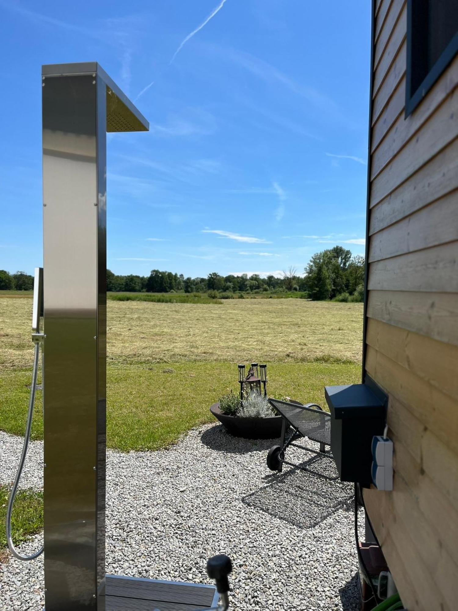 Tinyhouse -Reset Im Vilstal -Zurueck Zum Ursprung Apartment Aldersbach Bagian luar foto