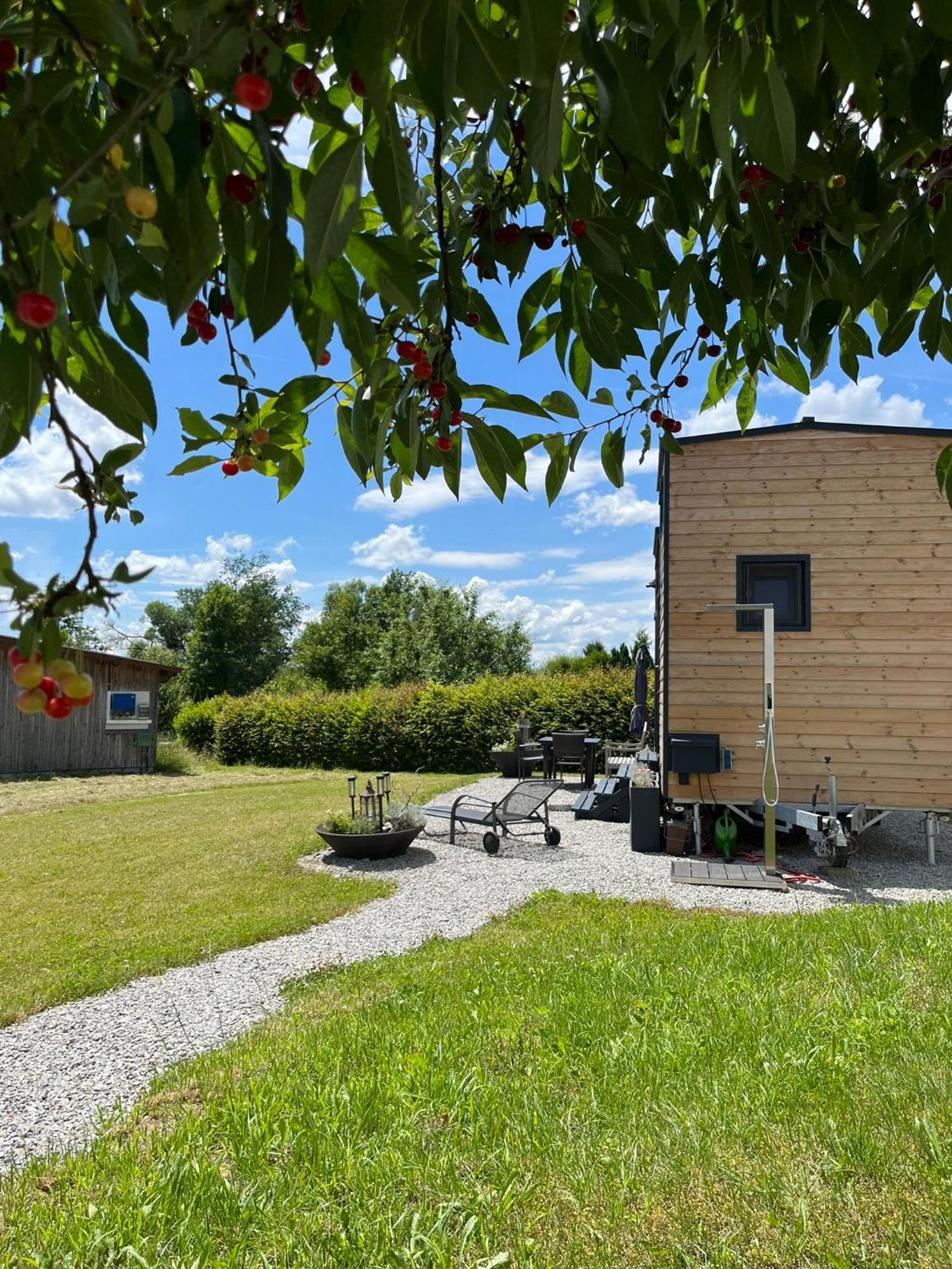 Tinyhouse -Reset Im Vilstal -Zurueck Zum Ursprung Apartment Aldersbach Bagian luar foto
