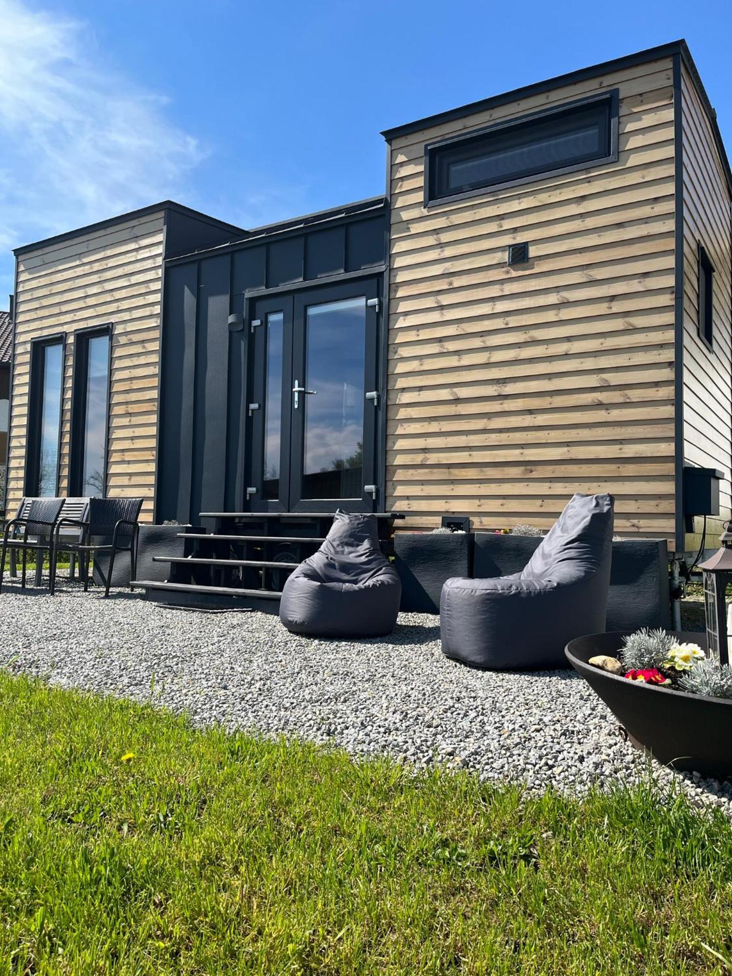 Tinyhouse -Reset Im Vilstal -Zurueck Zum Ursprung Apartment Aldersbach Bagian luar foto